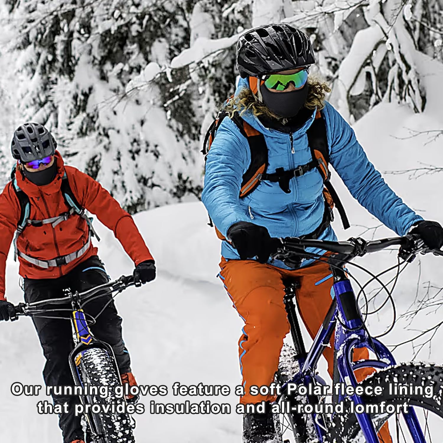 2 Pièces Cagoule Moto Polaire Balaclava Hiver, Masque De Ski, Coupe-Vent Cagoule Multifonction, Chaud ＆ Couvre-Visage Respirant pour Homme Femme, Masque Cache-Cou pour la Cyclisme, Noir